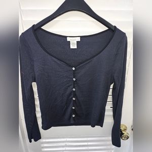 Navy blue top